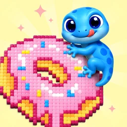 أيقونة Hungry Gecko: Pixel Hunt